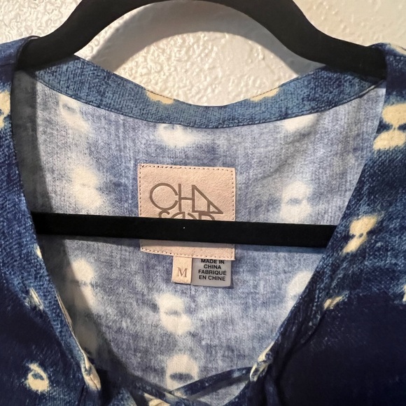 CHASER Boho Beaded Tassel Tie Dye Shirt - Picture 4 of 4